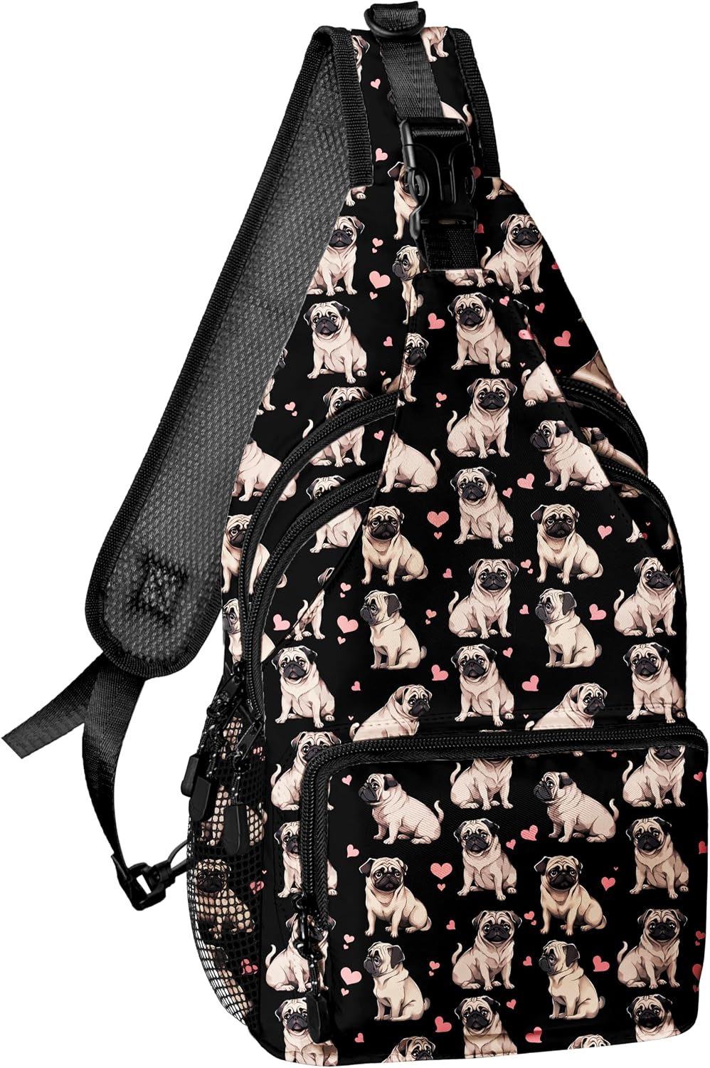 Pug Dog Sling Bag