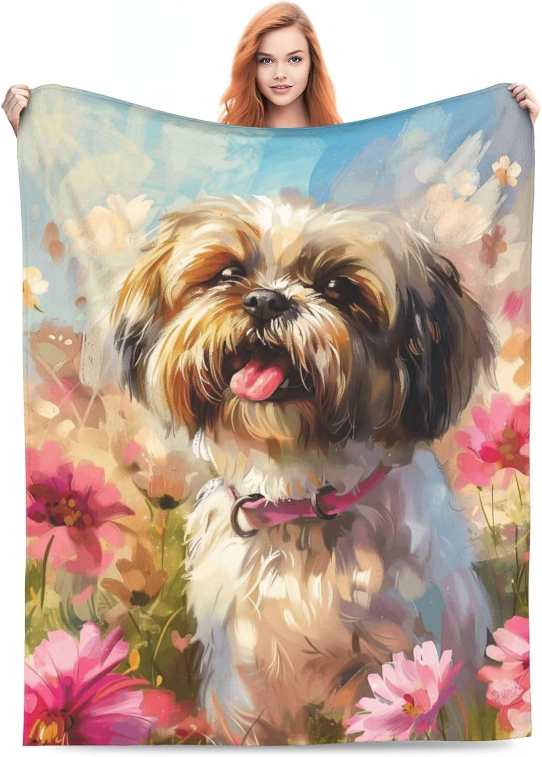 Shih Tzu Dog Blanket