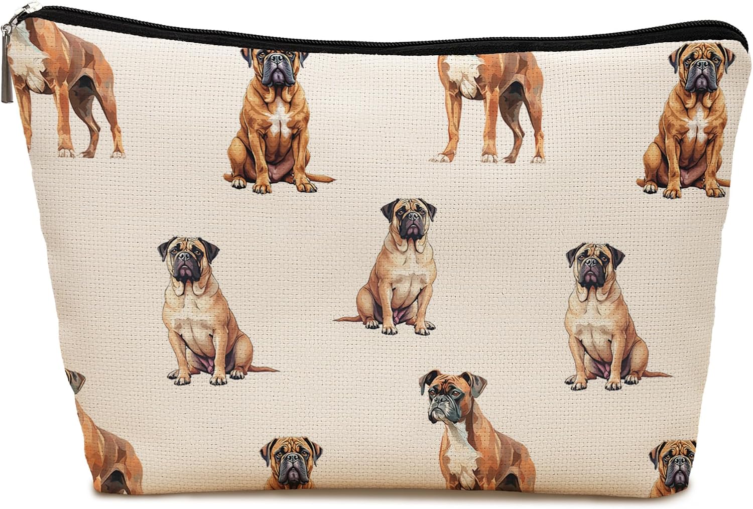 Boxer Dog Cosmetic Bag