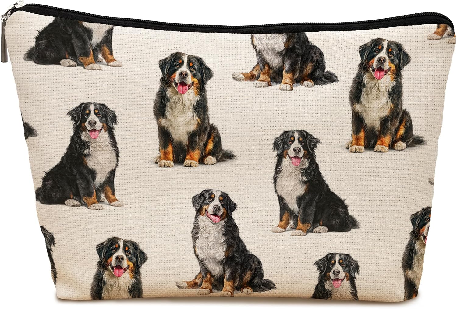 Bernese Mountain Dog Makeup Bag