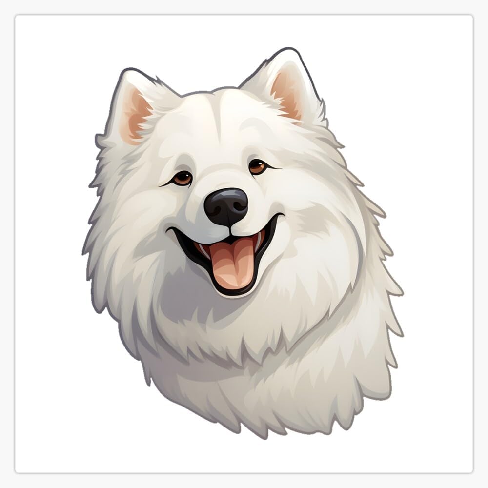 Samoyed Dog Magnet
