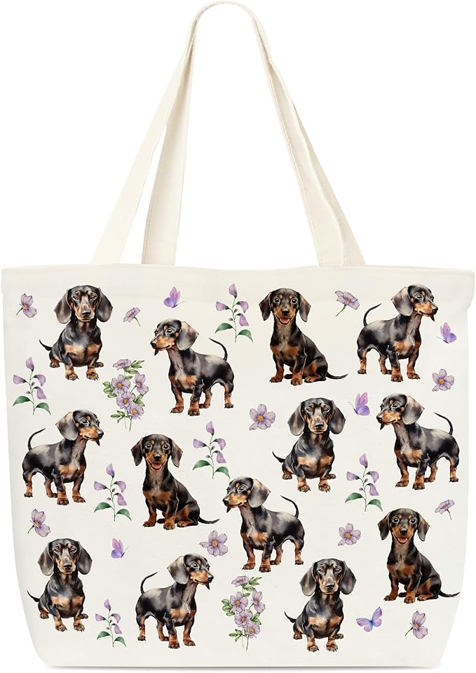 Dachshund Dog Tote Bag