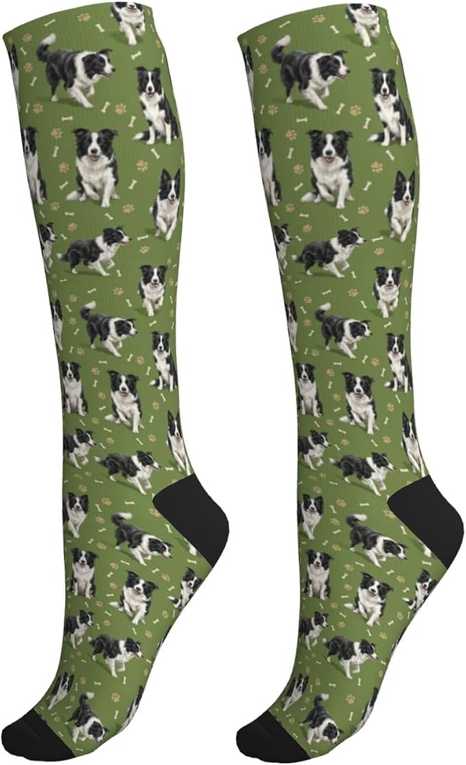 Border Collie Compression Socks