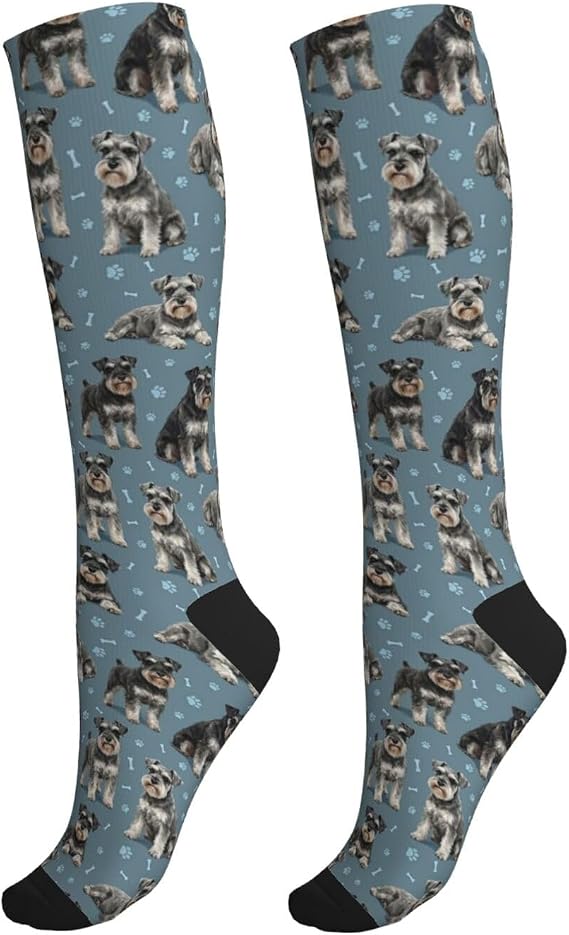 Schnauzer Dog Compression Socks