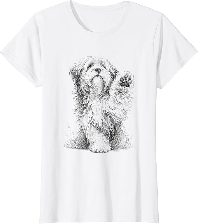 Tibetan Terrier Dog T-Shirt