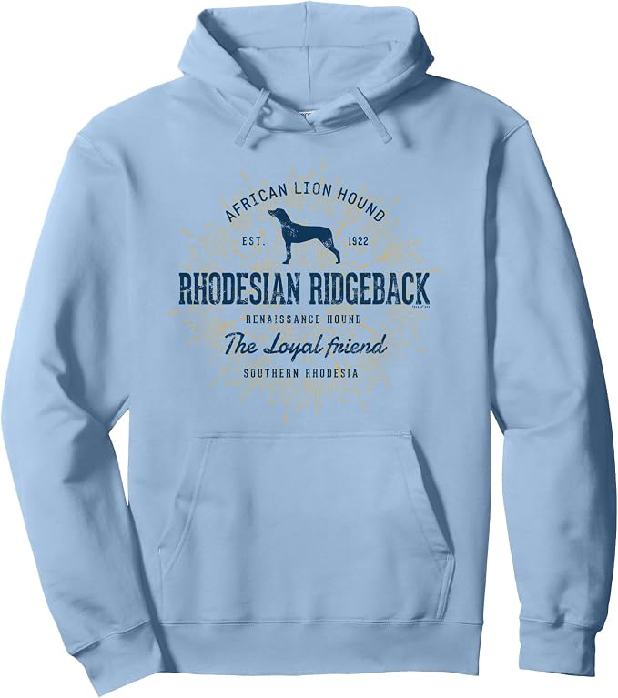 Rhodesian Ridgeback Hooded Sweatshirt
