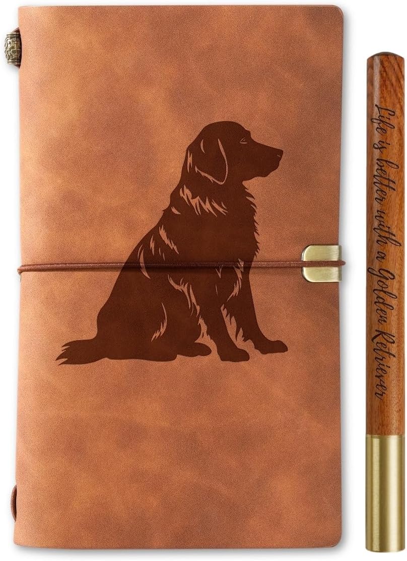 Golden Retriever Dog Journal