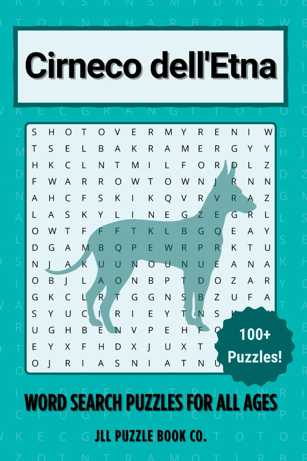 Cirneco dell’Etna Word Search Puzzle Book