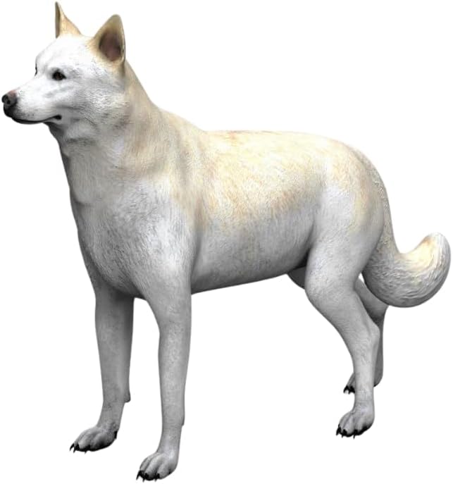 Canaan Dog Toy Figurine