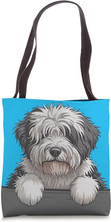 Old English Sheepdog Tote Bag