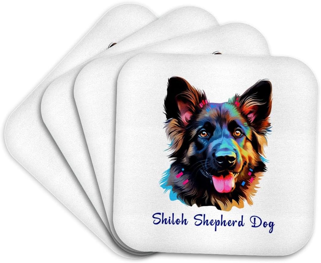 Shiloh Shepherd Dog Coasters