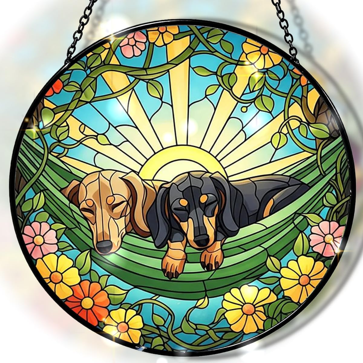 Dachshund Dog Suncatcher