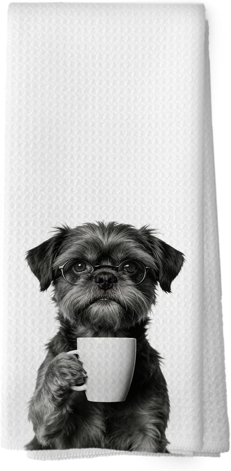 Brussels Griffon Kitchen Towel