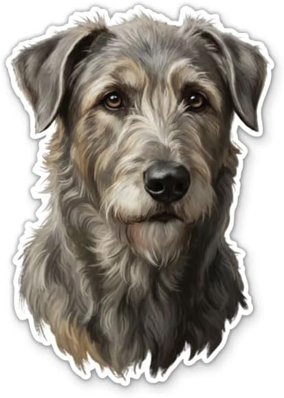 Irish Wolfhound Dog Sticker
