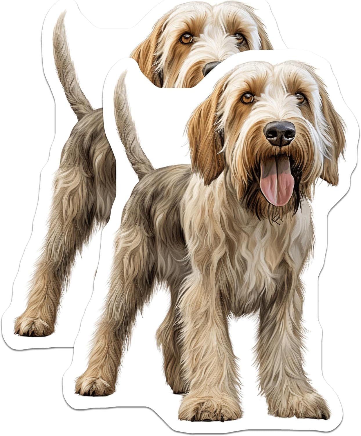 Grand Basset Griffon Vendeen Dog Decal Sticker