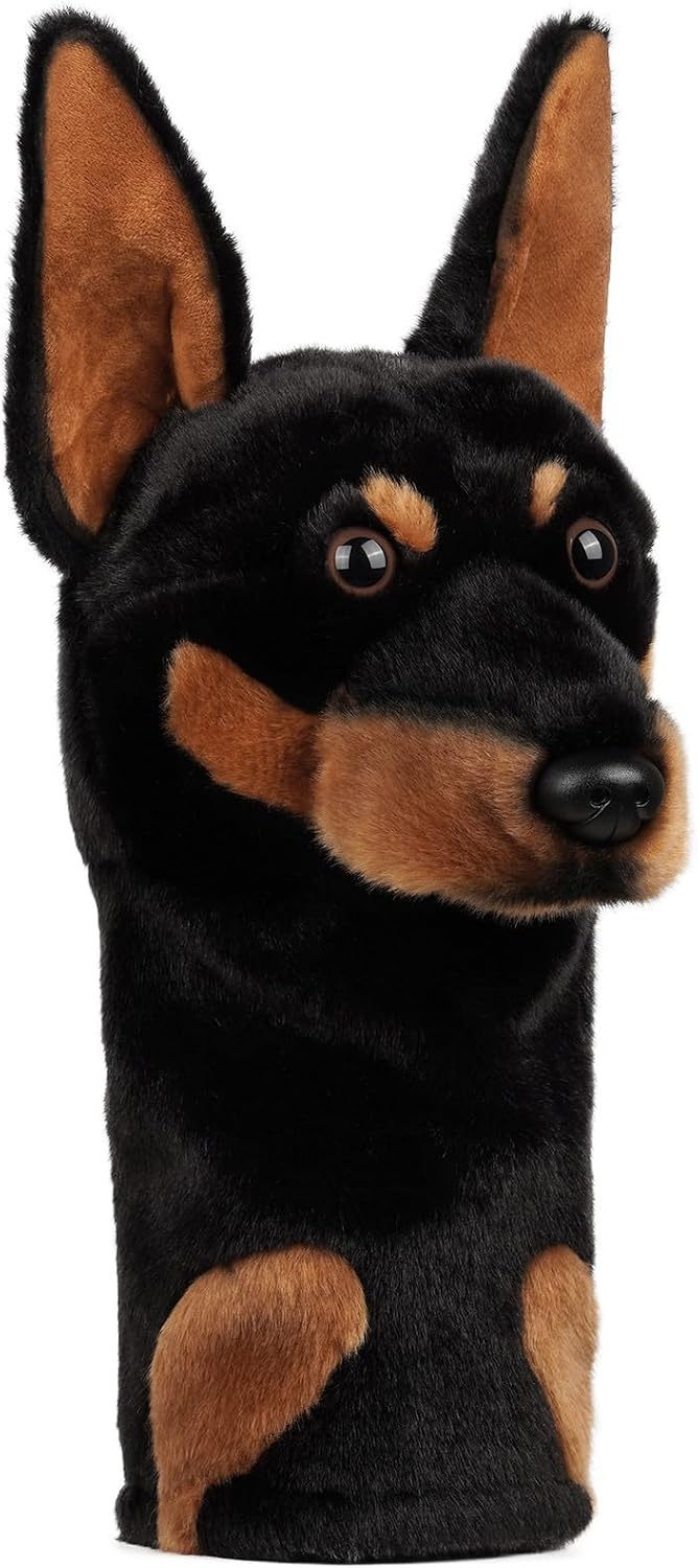 Doberman Pinscher Dog Golf Club Driver Cover