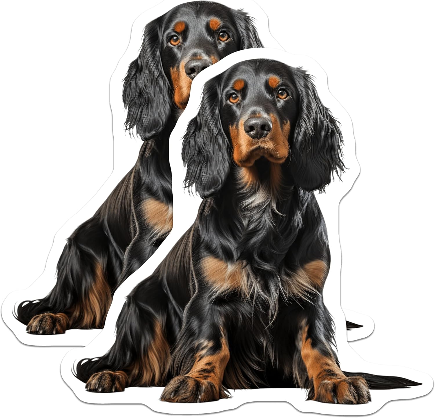 Gordon Setter Dog Decal Stickers
