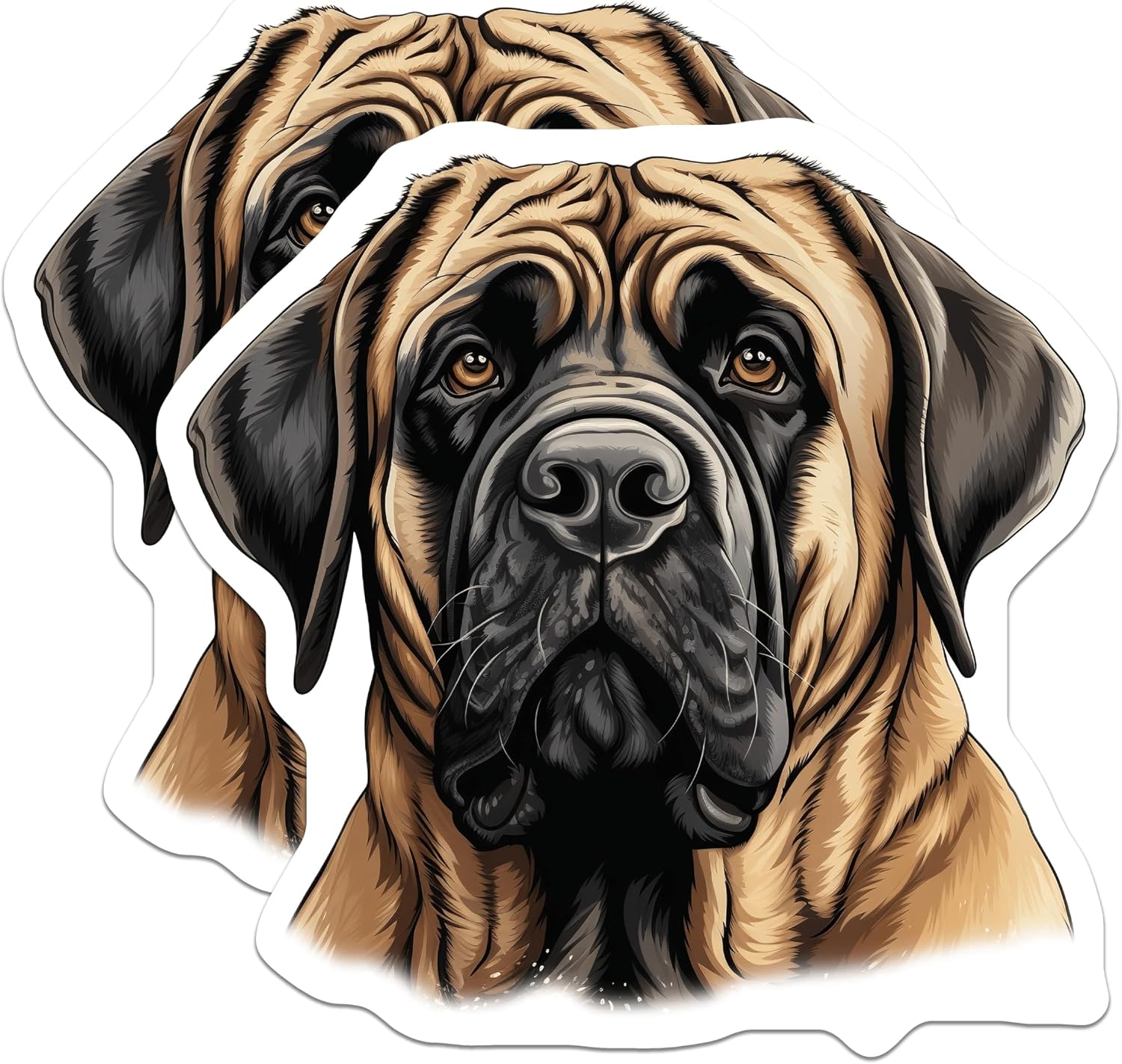 Mastiff Dog Stickers