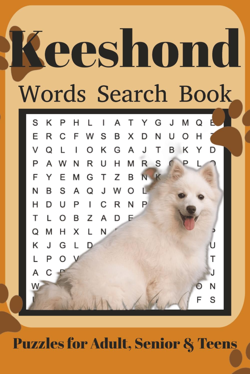 Keeshond Dog Word Search
