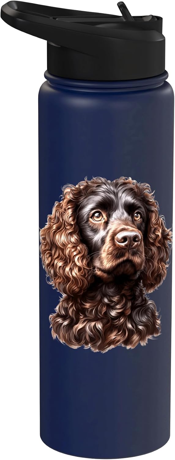 Irish Water Spaniel Water Bottle