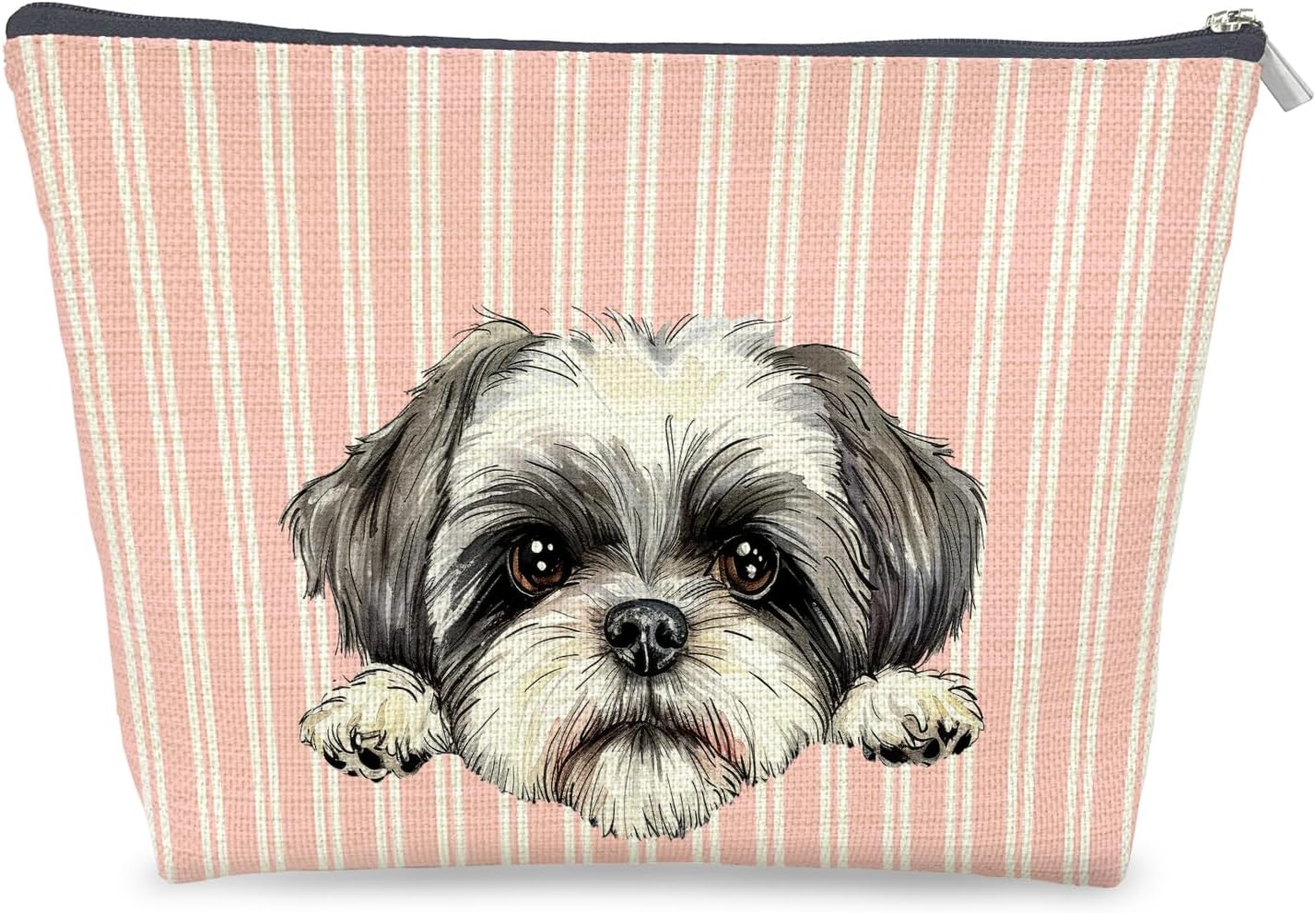 Shih Tzu Dog Makeup Bag