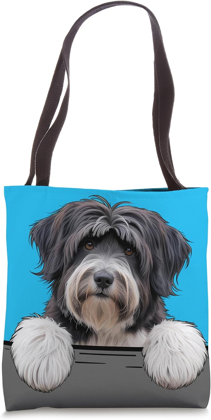 Tibetan Terrier Dog Tote Bag