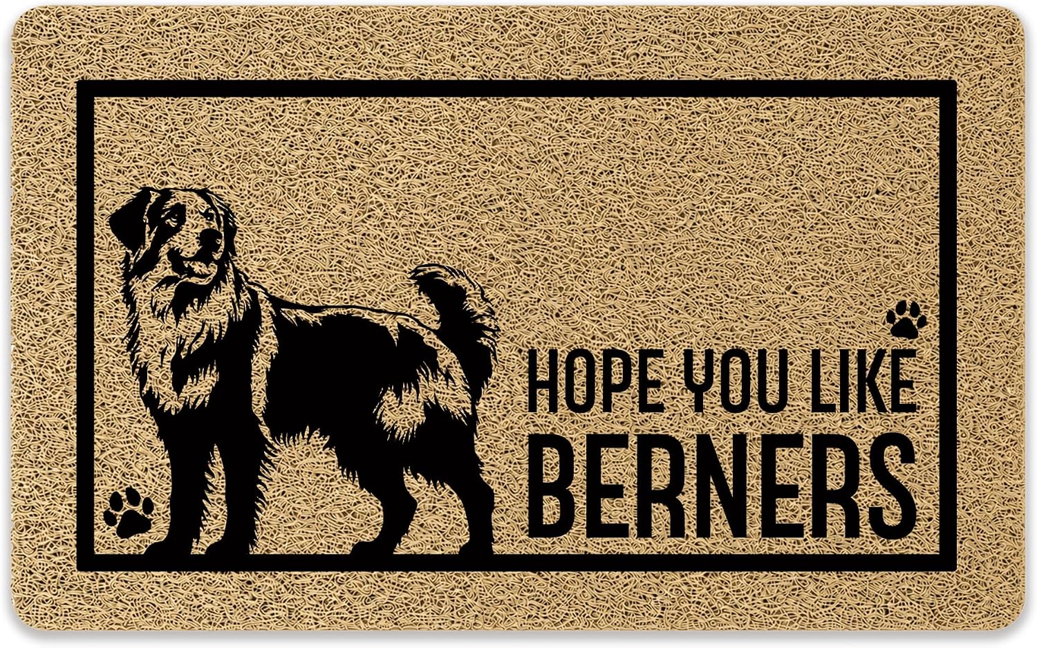 Bernese Mountain Dog Door Mat