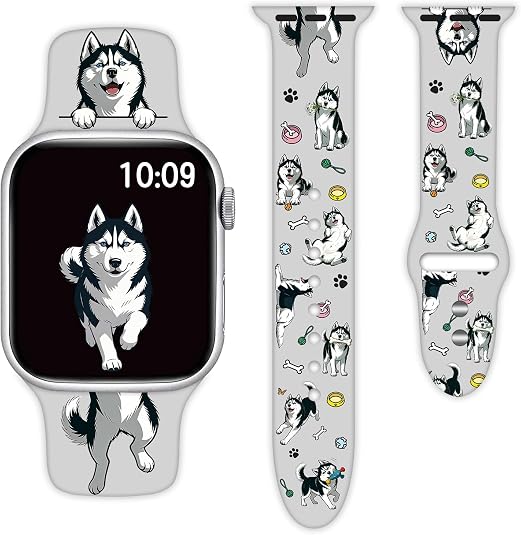 Siberian Husky Watch Band