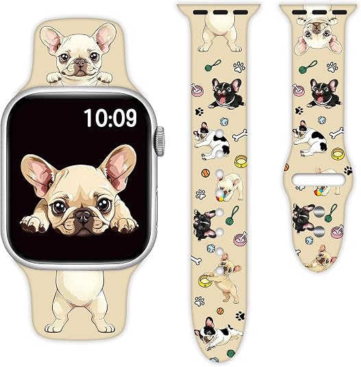 French Bulldog Watch Strap