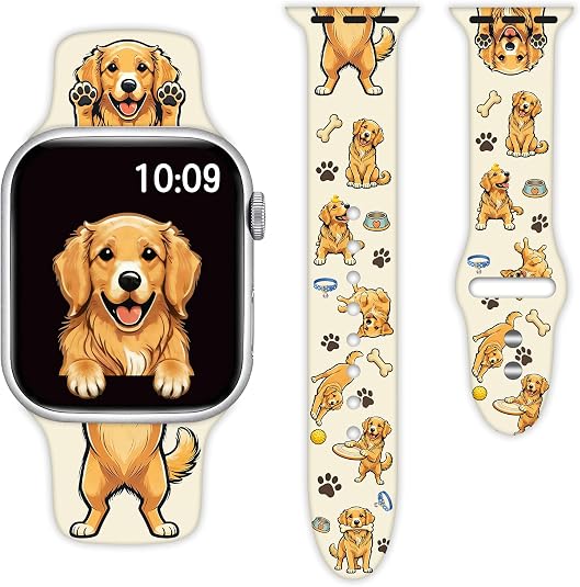 Golden Retriever Dog Watch Band