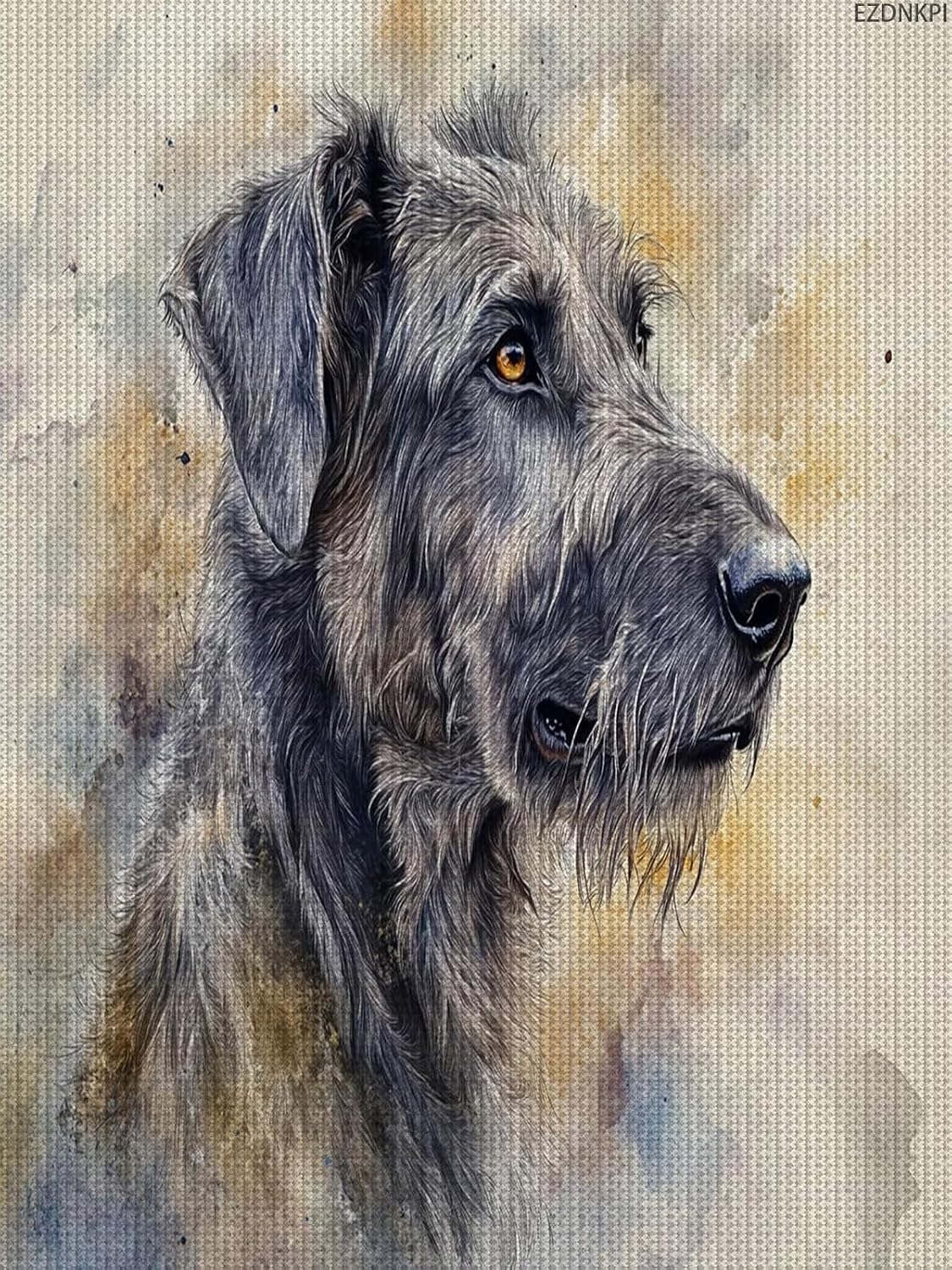 Irish Wolfhound Cross Stitch Kit
