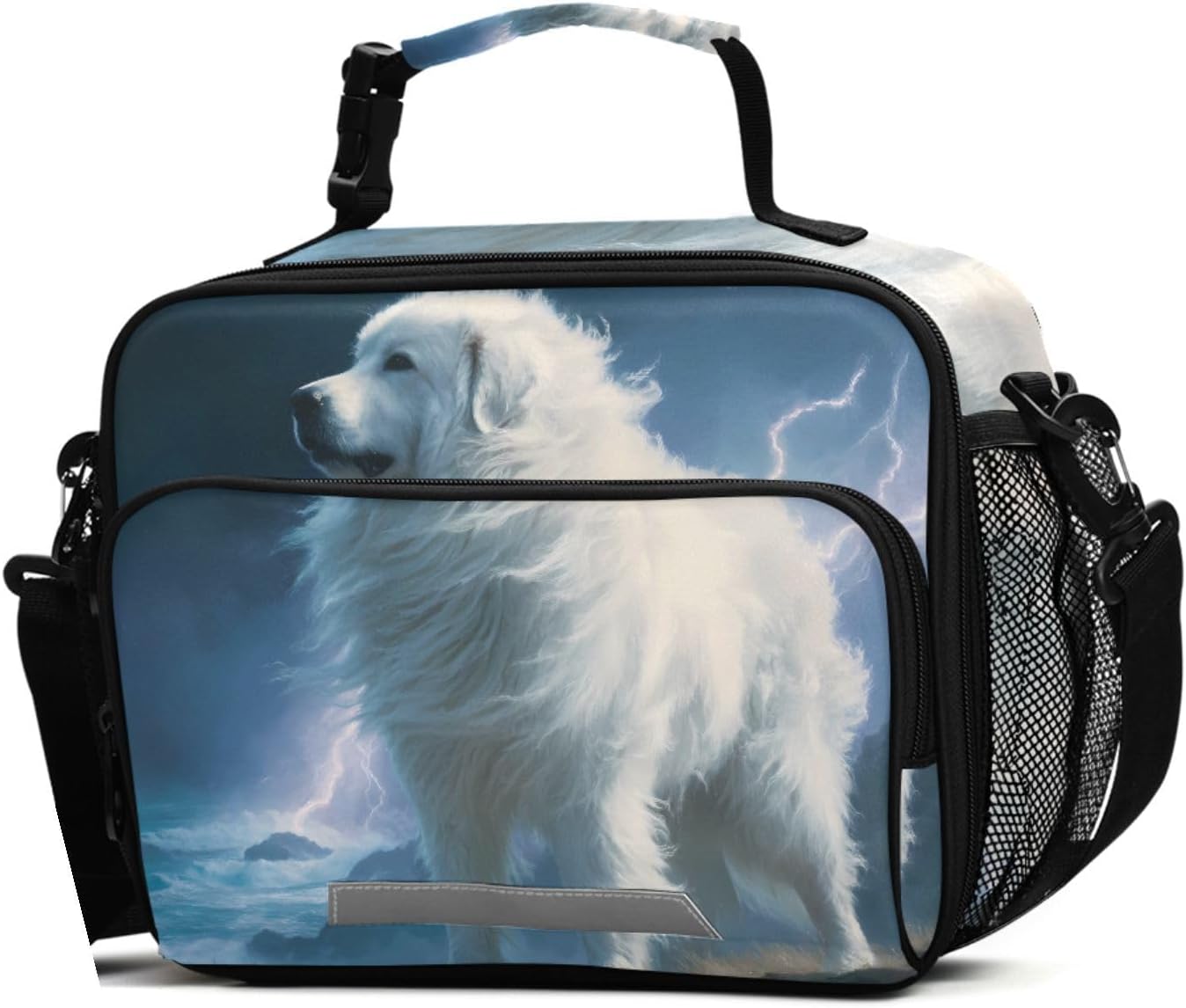 Great Pyrenees Dog Insulated Lunch Box