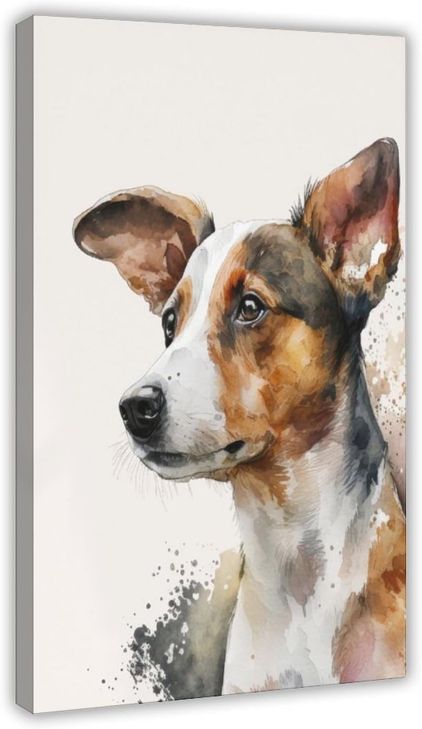 Jack Russell Canvas Wall Art