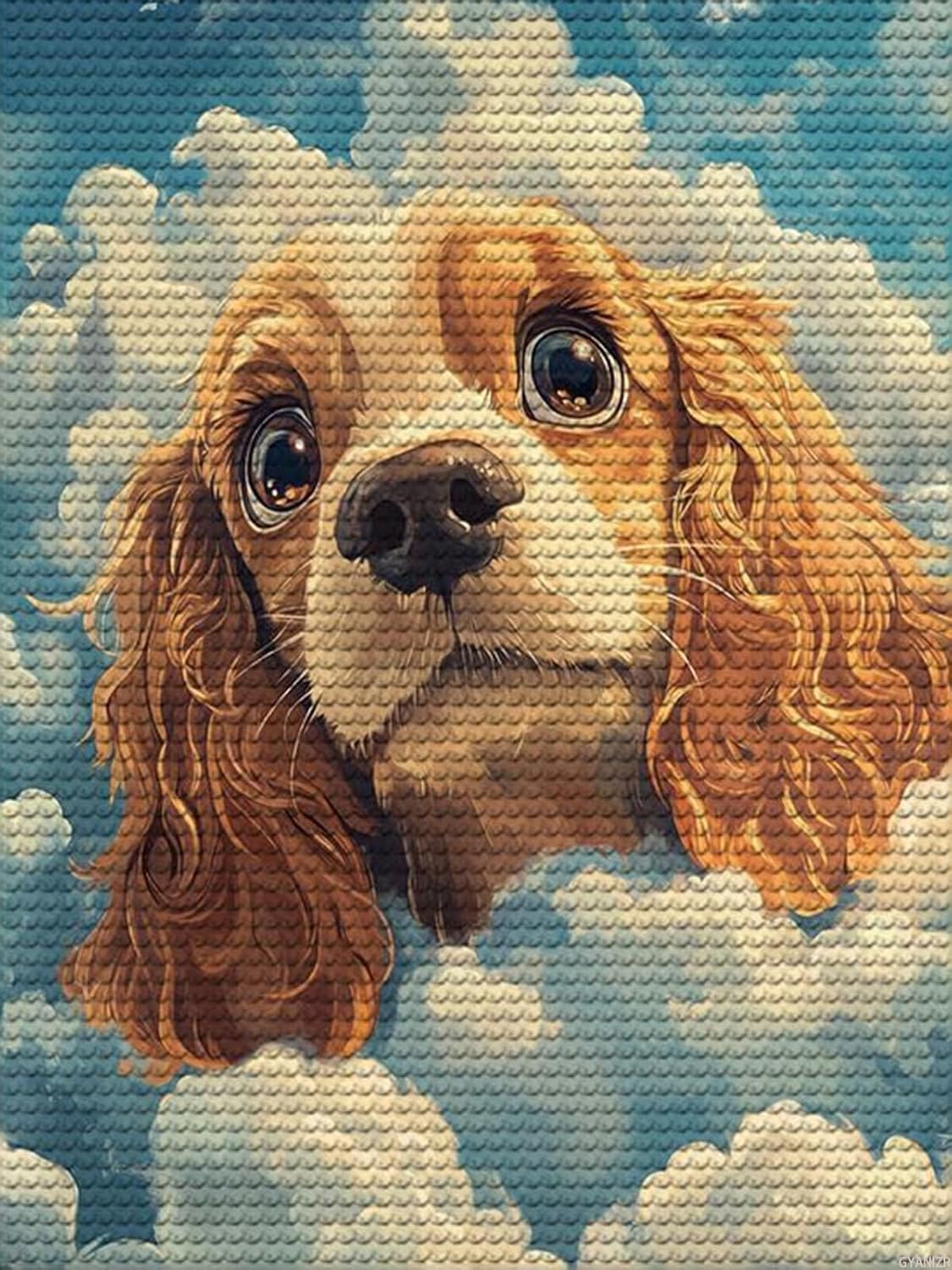 Cocker Spaniel Dog Diamond Art Kit