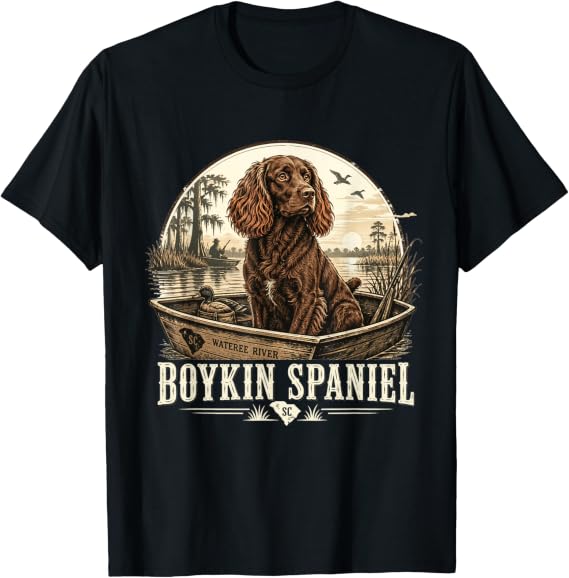Boykin Spaniel Duck Hunting T-Shirt