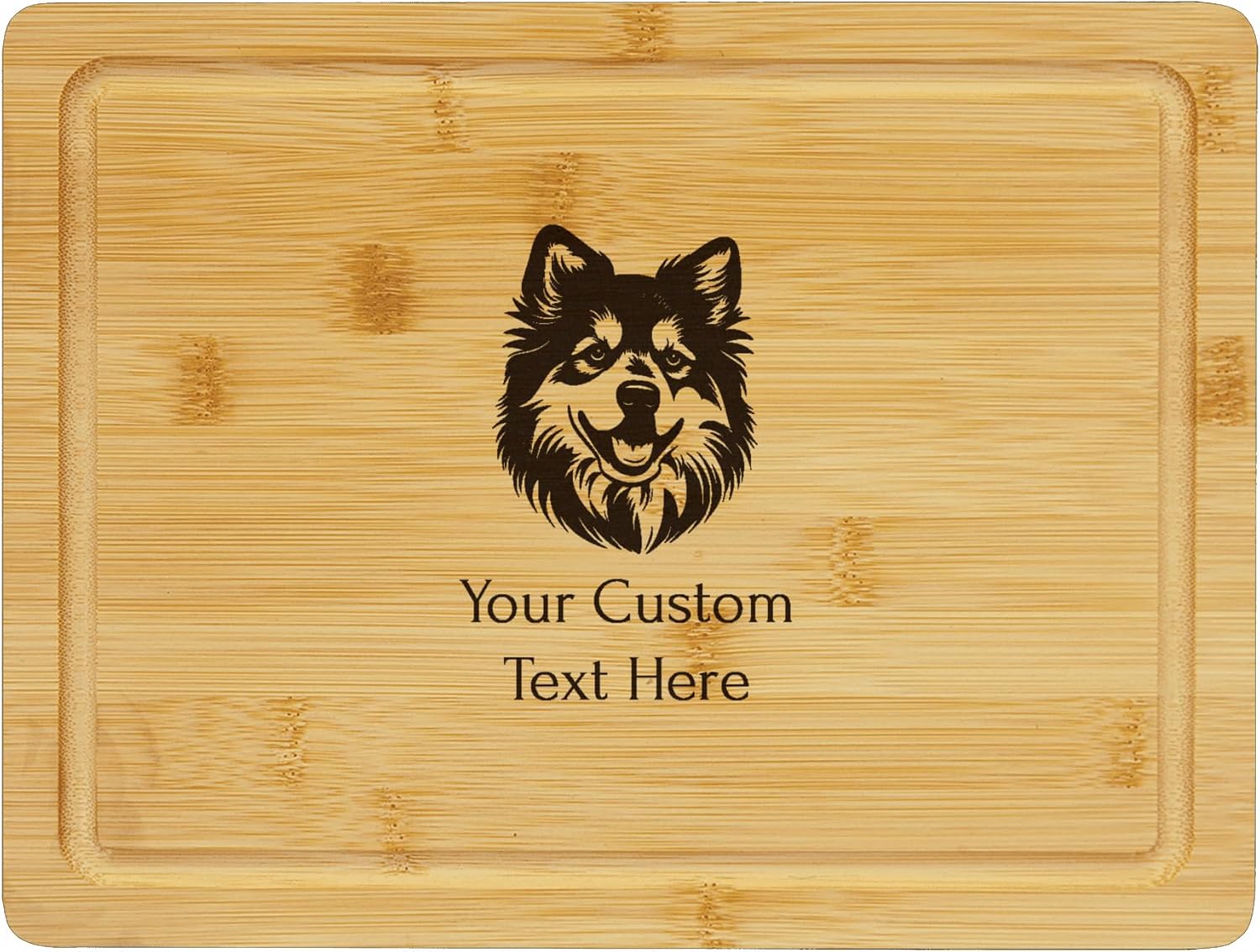 Finnish Lapphund Dog Cutting Board