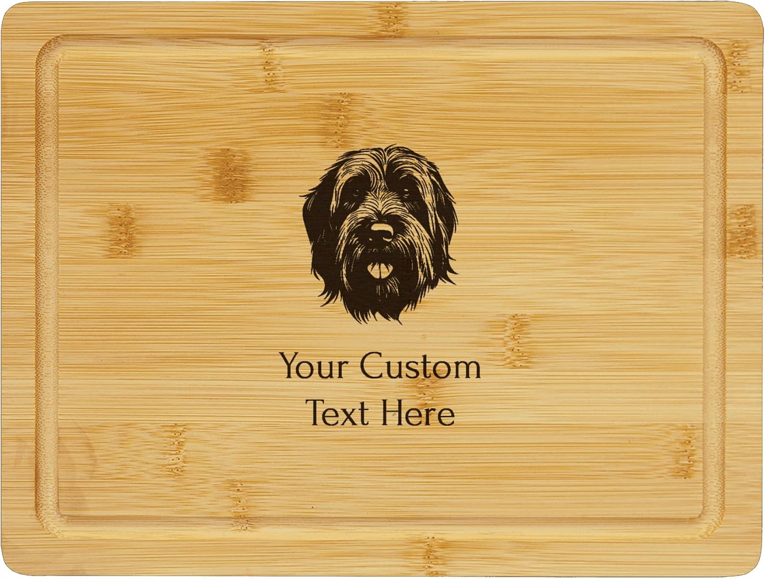Briard Dog Cutting Board