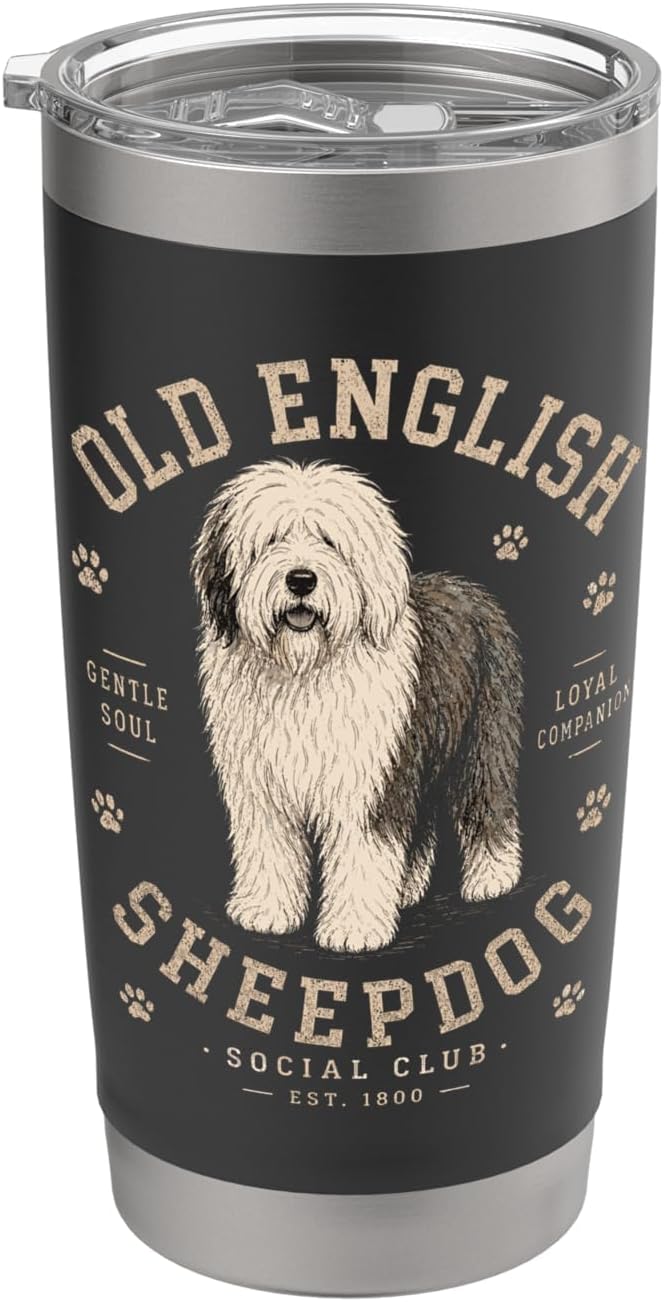Old English Sheepdog Travel Mug