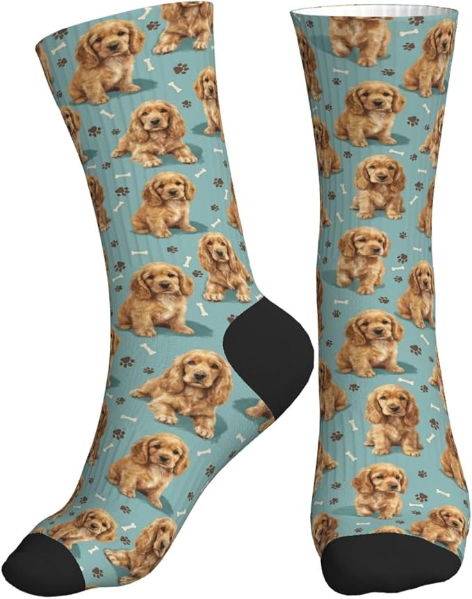 Cocker Spaniel Dog Socks