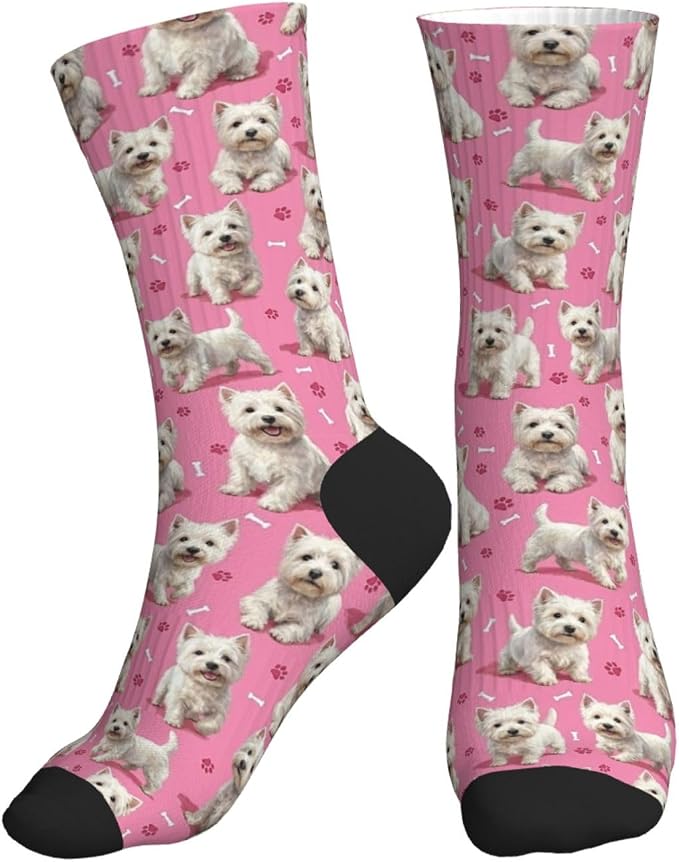 West Highland Terrier Dog Socks