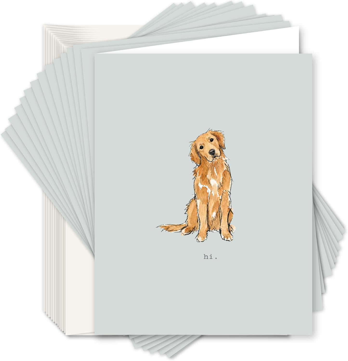 Golden Retriever Note Cards
