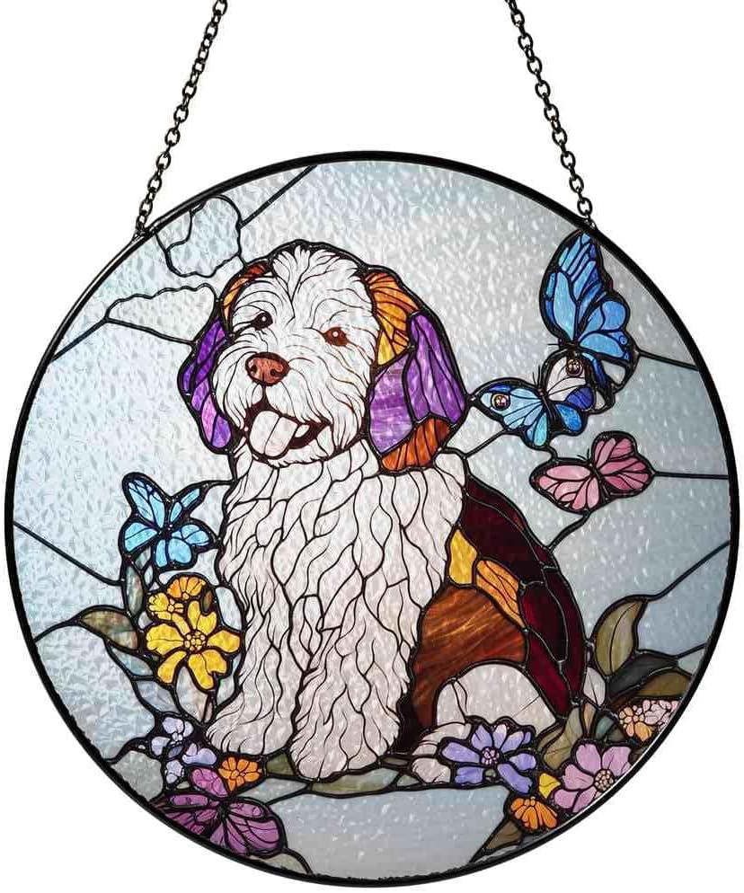 Old English Sheepdog Suncatcher