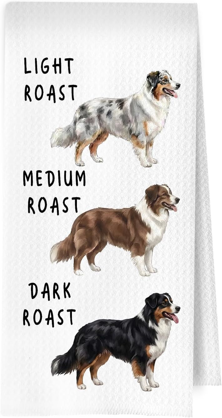Australian Shepherd Kitchen Towels