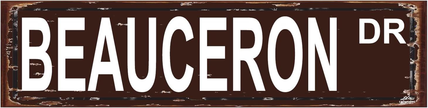 Beauceron Sign 16 x 4 Inch
