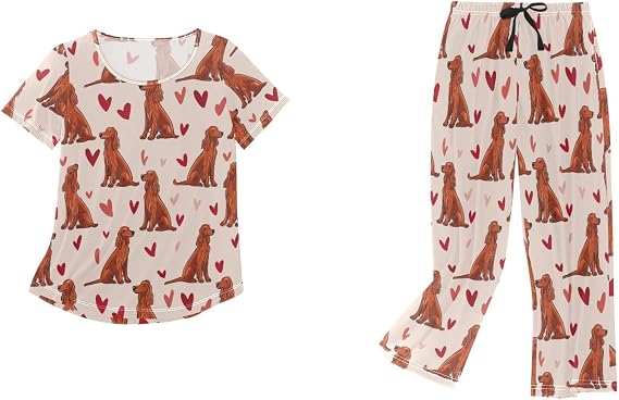 Irish Setter Womens Pajamas