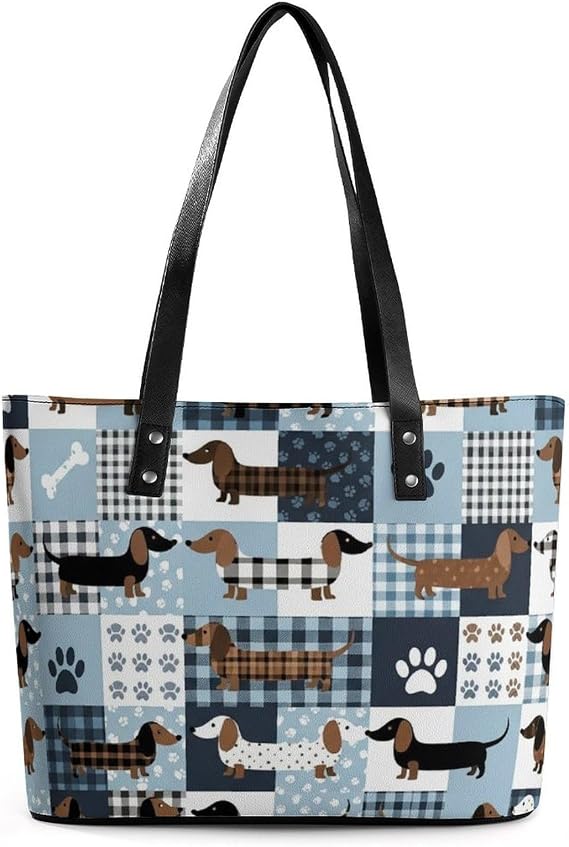 Dachshund Commuter Tote Bags