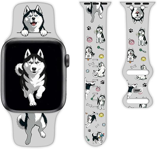 Siberian Husky Apple Watch Band