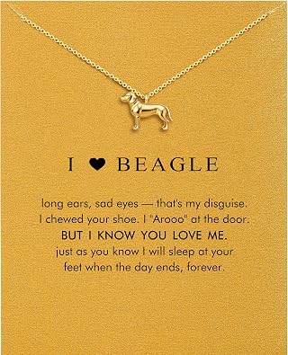 Beagle Dog Necklace