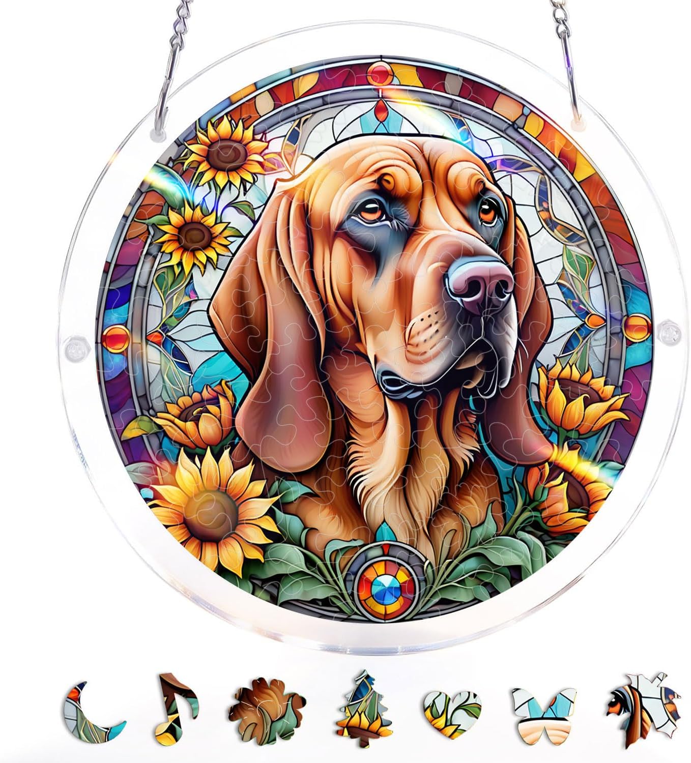 Bloodhound Suncatcher