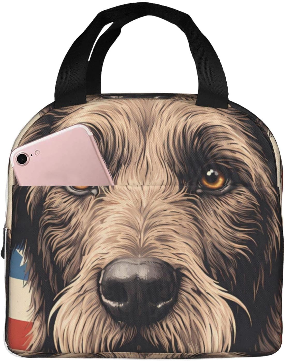Irish Wolfhound Dog Lunch Box